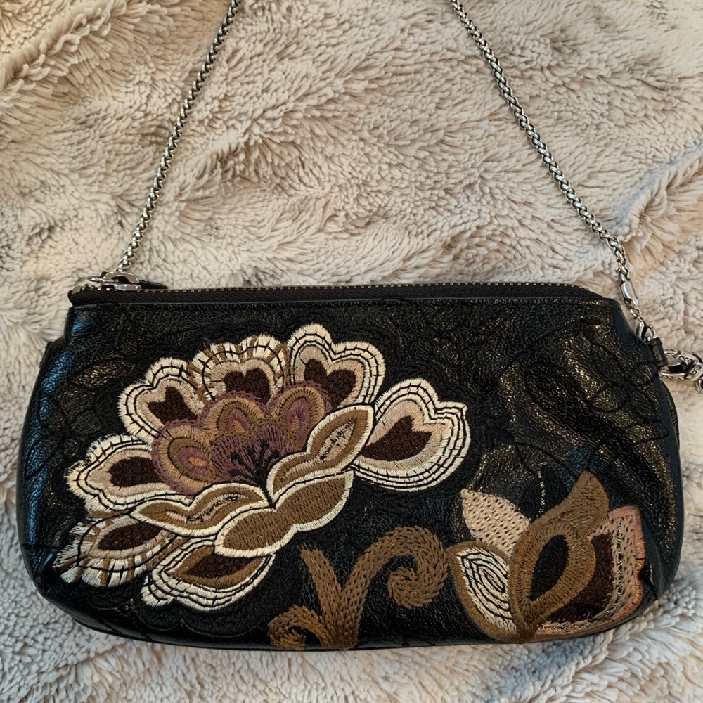 Brighton embroidered crossbody